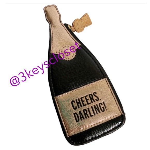 kate spade Handbags - Kate Spade Cheers Darling Champagne Purse